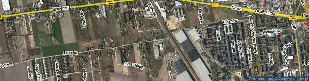 Zdjęcie satelitarne Fabryczna ul.